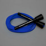 Cuerda para saltar de PVC azul